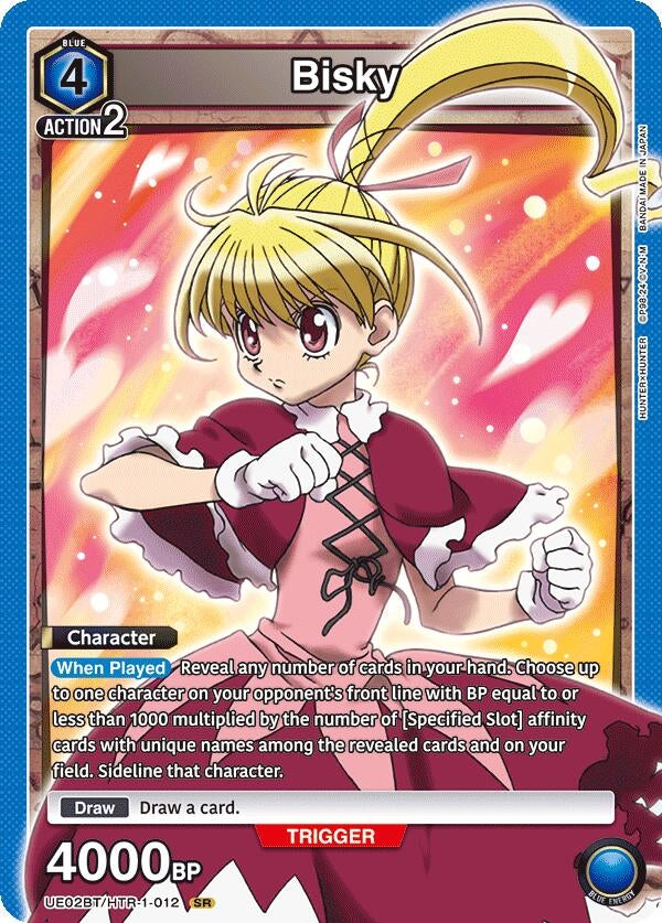 Image for Bisky (012) (UE02BT/HTR-1-012) (UE02BT: HUNTER X HUNTER) (UE02BT) - Union Arena