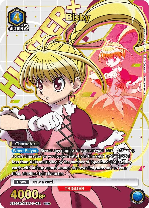 Image for Bisky (012) (SR*) (UE02BT/HTR-1-012) (UE02BT: HUNTER X HUNTER) (UE02BT) - Union Arena