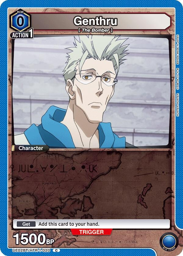 Image for Genthru (020) (UE02BT/HTR-1-020) (UE02BT: HUNTER X HUNTER) (UE02BT) - Union Arena