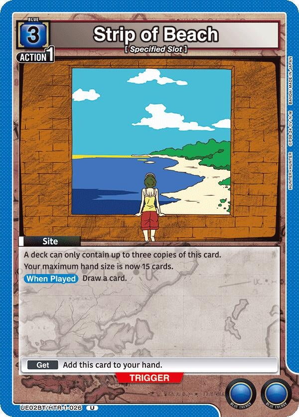 Image for Strip of Beach (UE02BT/HTR-1-026) (UE02BT: HUNTER X HUNTER) (UE02BT) - Union Arena