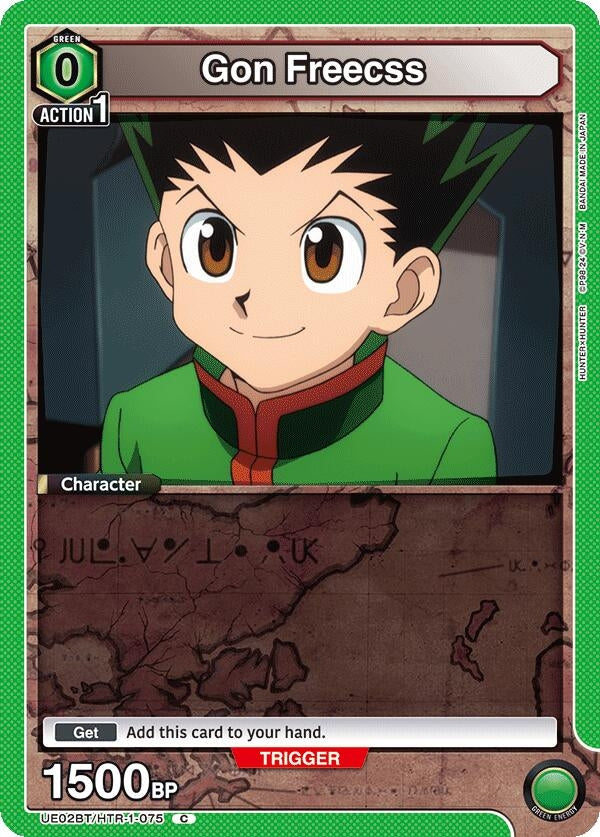 Image for Gon Freecss (075) (UE02BT/HTR-1-075) (UE02BT: HUNTER X HUNTER) (UE02BT) - Union Arena