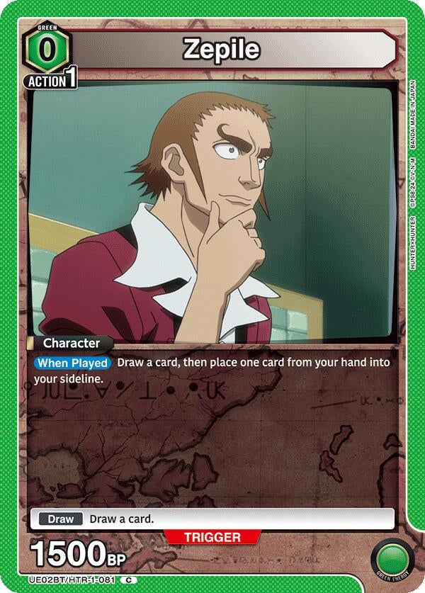 Image for Zepile (UE02BT/HTR-1-081) (UE02BT: HUNTER X HUNTER) (UE02BT) - Union Arena