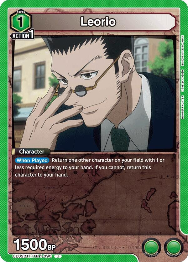 Image for Leorio (090) (UE02BT/HTR-1-090) (UE02BT: HUNTER X HUNTER) (UE02BT) - Union Arena