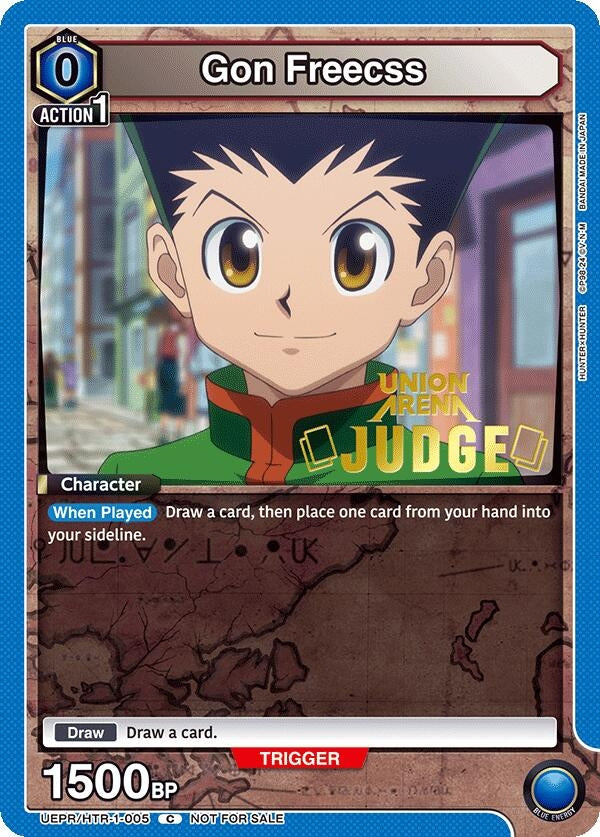 Image for Gon Freecss (005) (Judge Pack) (UEPR/HTR-1-005) (Union Arena Promotion Cards) (UEPR) - Union Arena