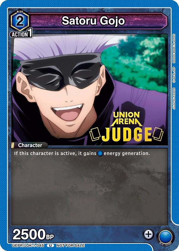 Image for Satoru Gojo (Judge Pack) (UEPR/JJK-1-045) (Union Arena Promotion Cards) (UEPR) - Union Arena