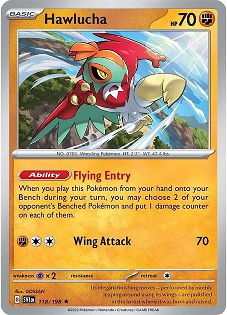 Image for Hawlucha (118/198) (Deck Exclusives) (PR) - Pokemon