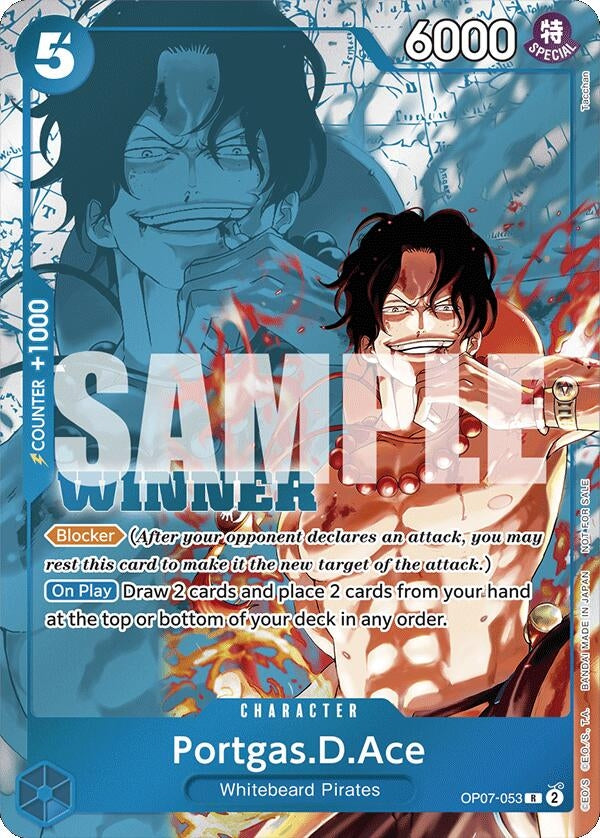 Image for Portgas.D.Ace (Winner Pack 2024 Oct.-Dec.) (OP07-053) (One Piece Promotion Cards) (OP-PR) - One Piece Card Game