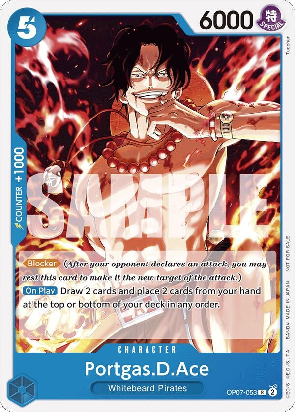 Image for Portgas.D.Ace (Tournament Pack 2024 Oct.-Dec.) (OP07-053) (One Piece Promotion Cards) (OP-PR) - One Piece Card Game