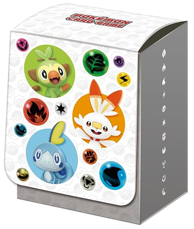 Image for Pokemon Center Japan Exclusive: Sword & Shield Starters Deck Box - Deck Boxes