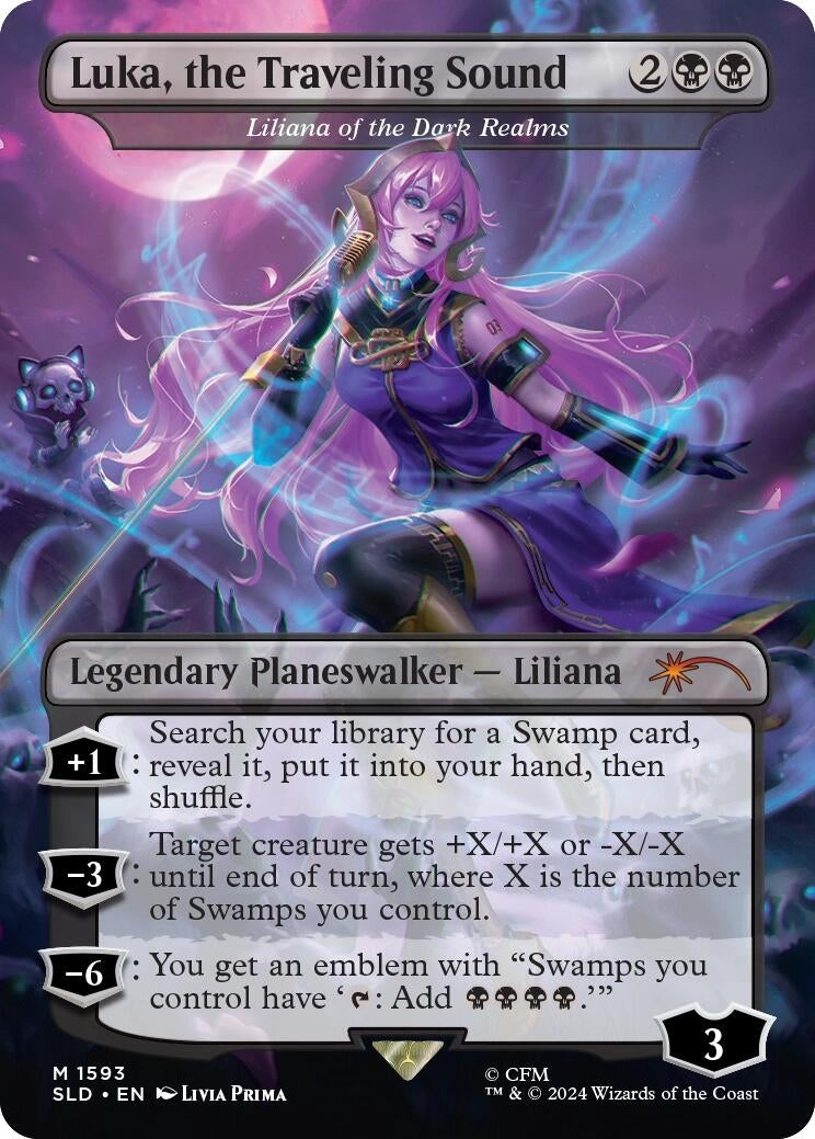 Luka, the Traveling Sound - Liliana of the Dark Realms (1593) (Secret Lair Drop Series)