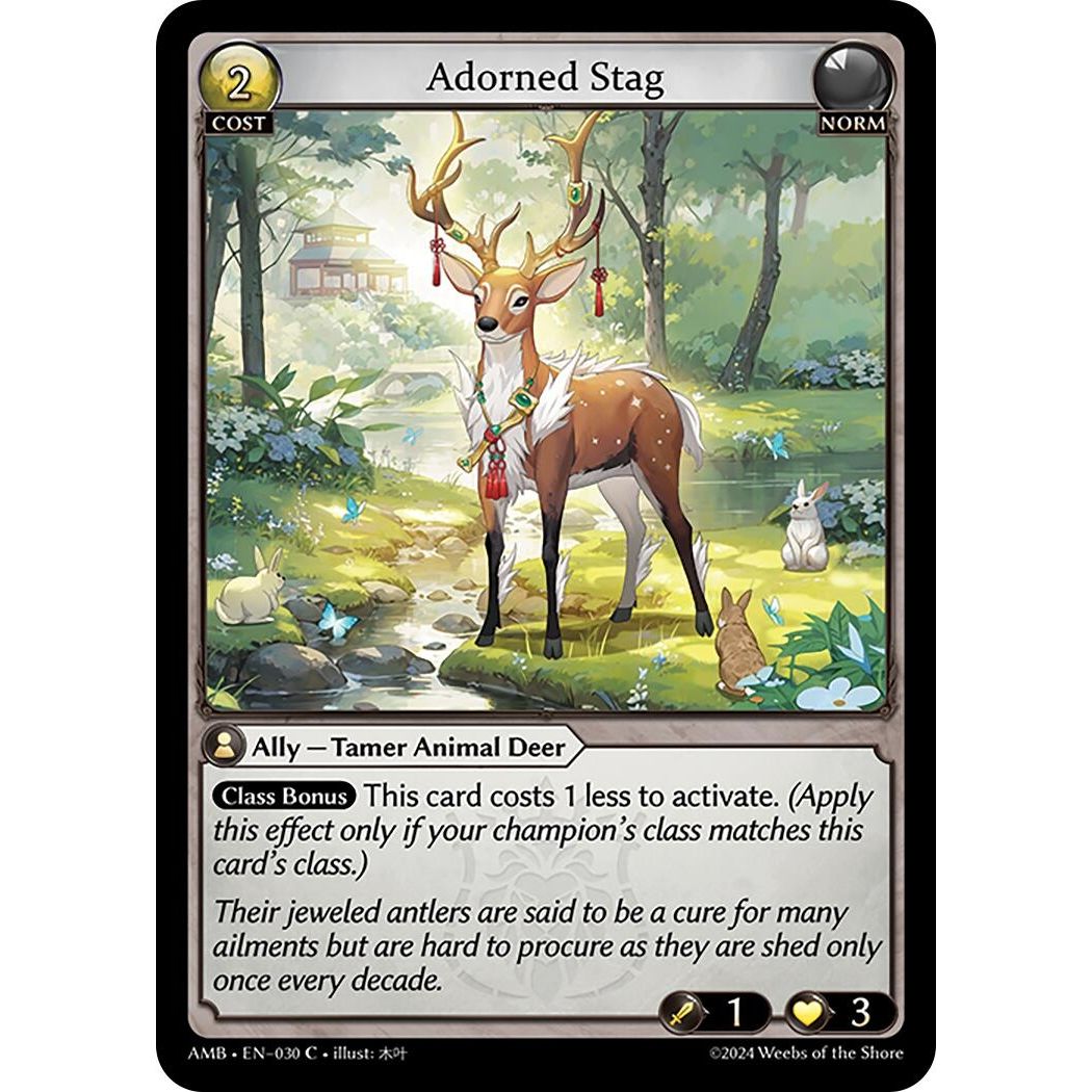 Image for Adorned Stag (030) (Mortal Ambition) - Grand Archive TCG