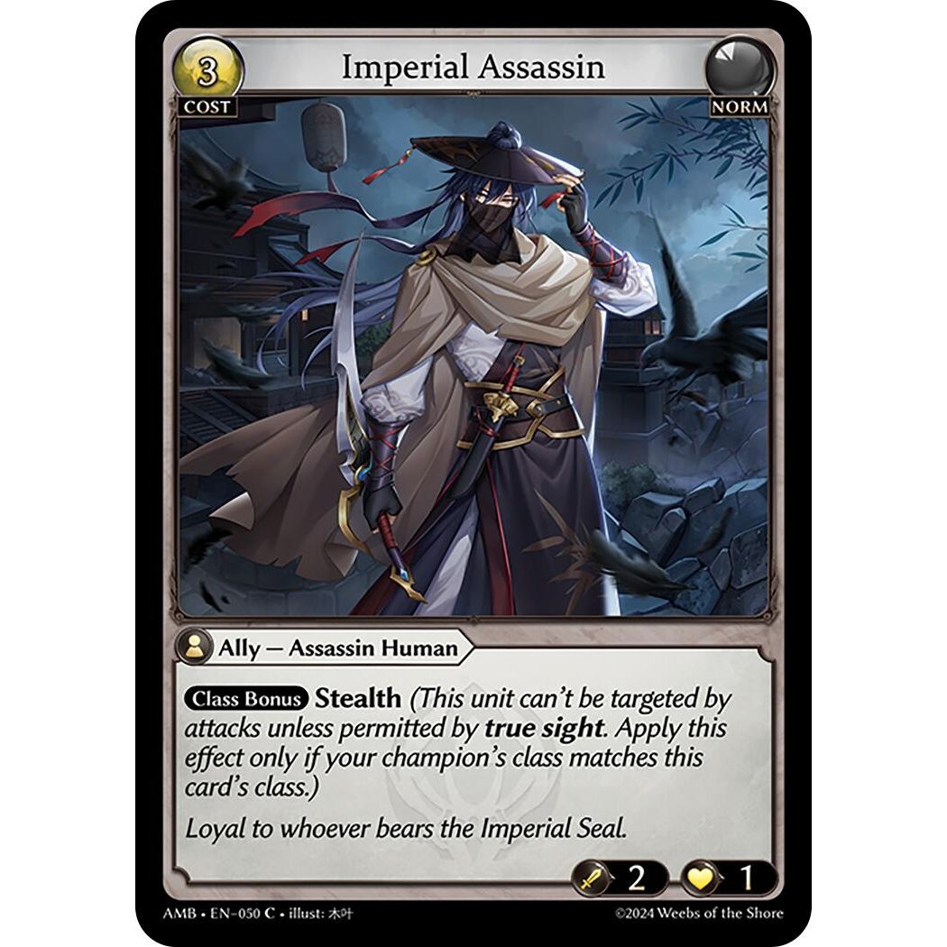 Image for Imperial Assassin (050) (Mortal Ambition) - Grand Archive TCG