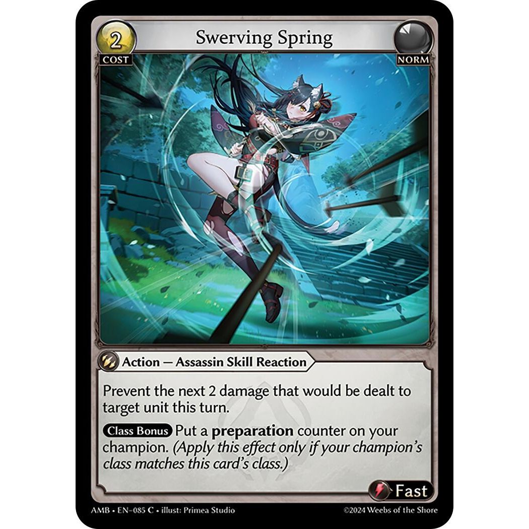 Image for Swerving Spring (085) (Mortal Ambition) - Grand Archive TCG