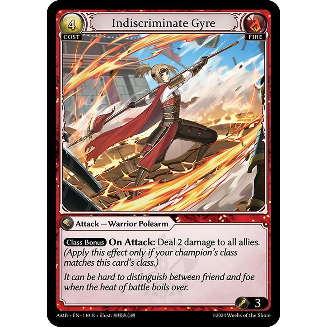 Image for Indiscriminate Gyre (110) (Mortal Ambition) - Grand Archive TCG
