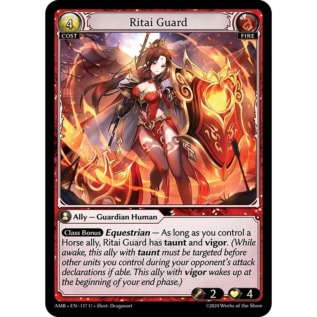 Image for Ritai Guard (117) (Mortal Ambition) - Grand Archive TCG