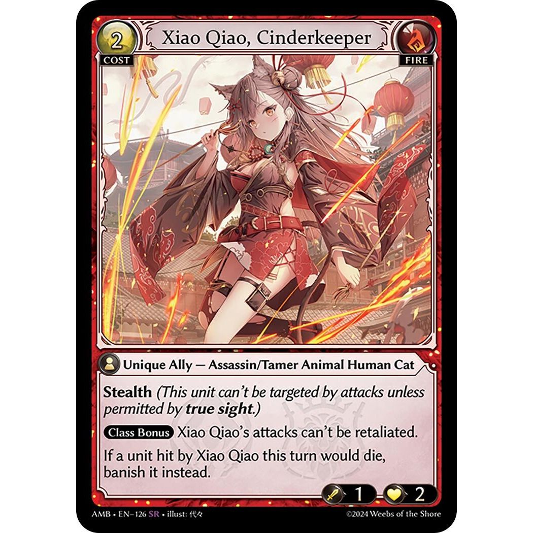Image for Xiao Qiao, Cinderkeeper (126) (Mortal Ambition) - Grand Archive TCG