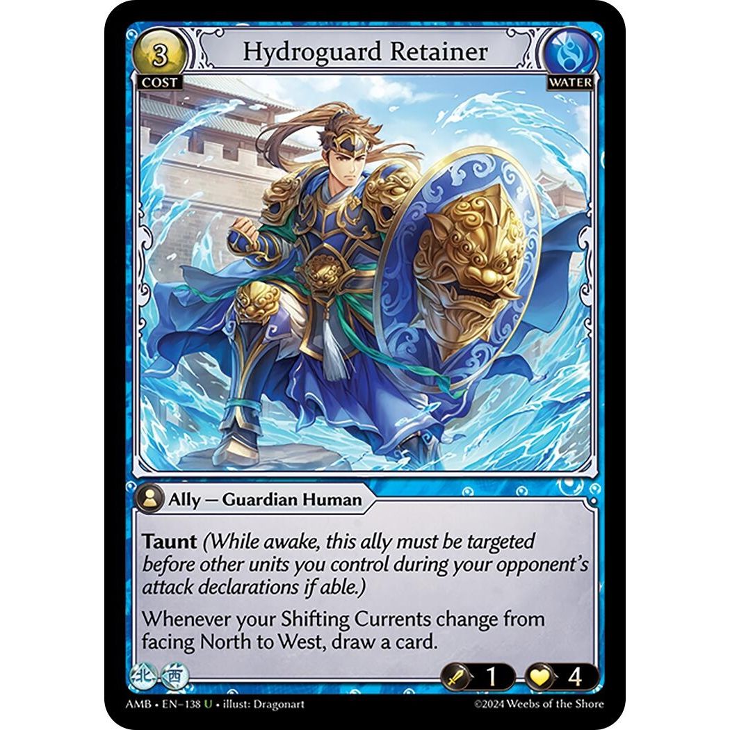 Image for Hydroguard Retainer (138) (Mortal Ambition) - Grand Archive TCG