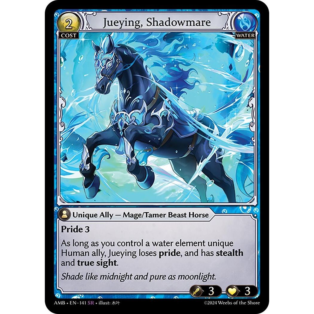 Image for Jueying, Shadowmare (141) (Mortal Ambition) - Grand Archive TCG