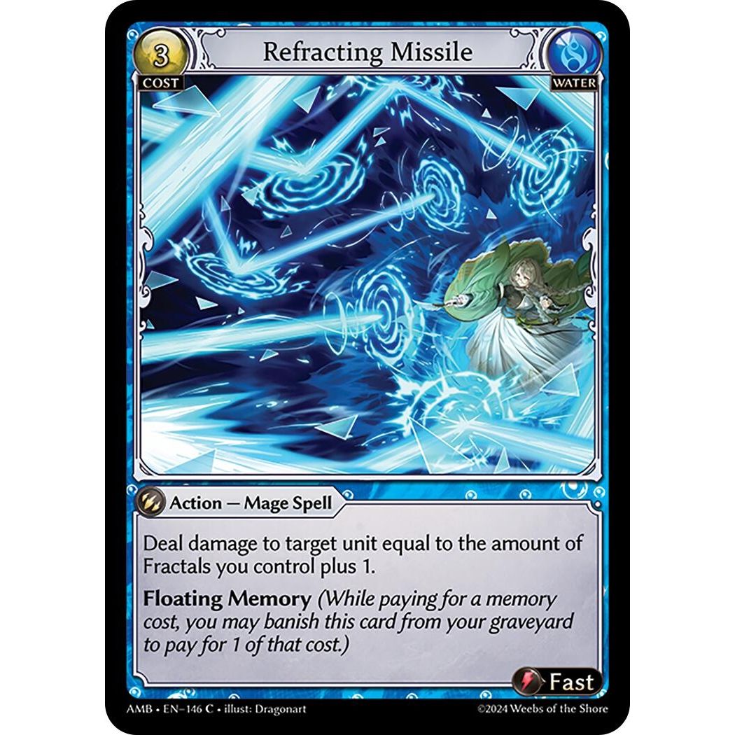 Image for Refracting Missile (146) (Mortal Ambition) - Grand Archive TCG