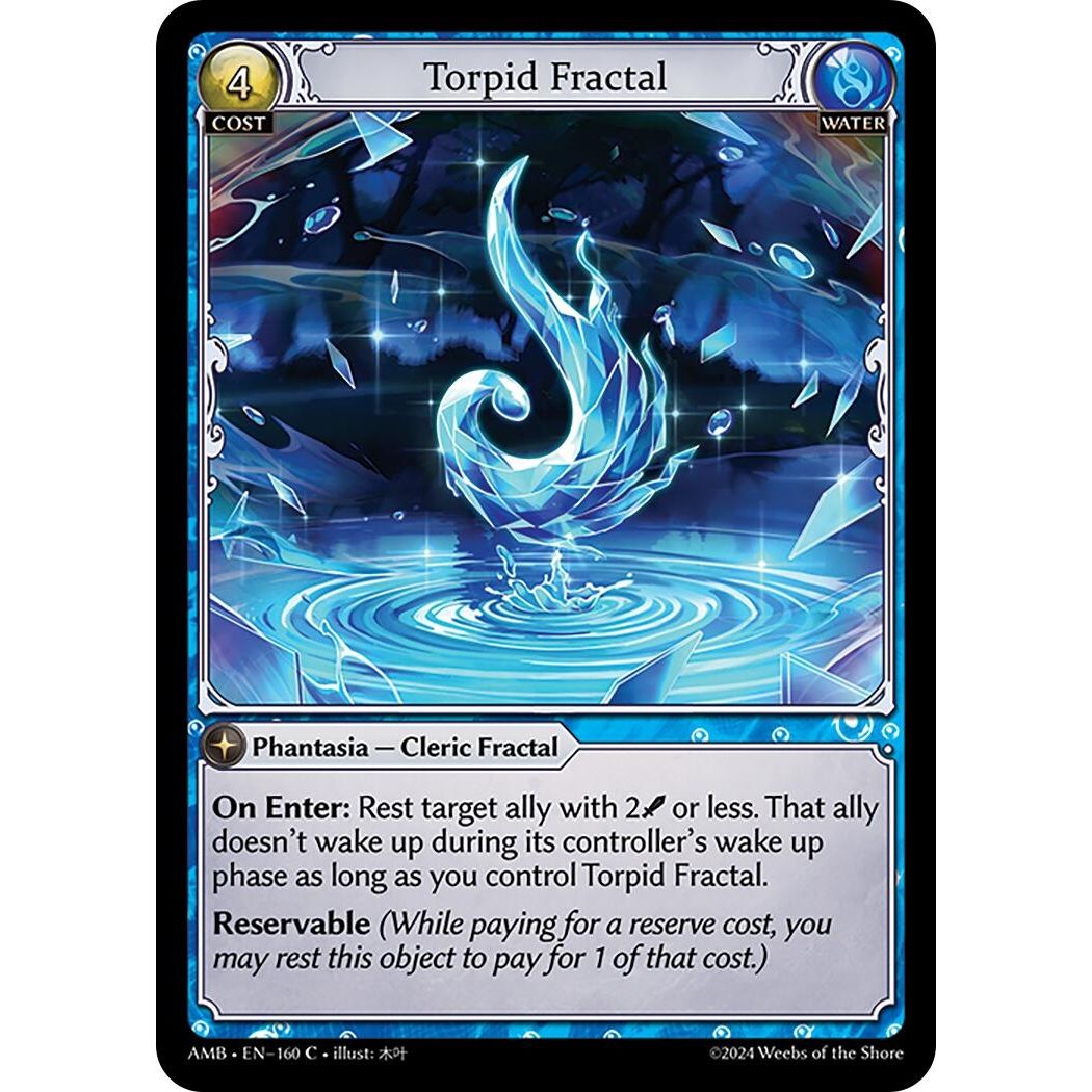 Image for Torpid Fractal (160) (Mortal Ambition) - Grand Archive TCG