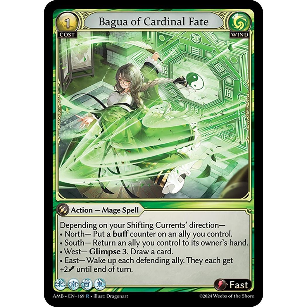 Image for Bagua of Cardinal Fate (169) (Mortal Ambition) - Grand Archive TCG