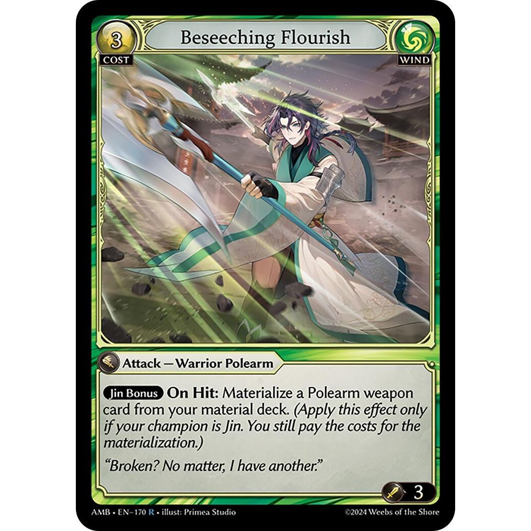 Image for Beseeching Flourish (170) (Mortal Ambition) - Grand Archive TCG