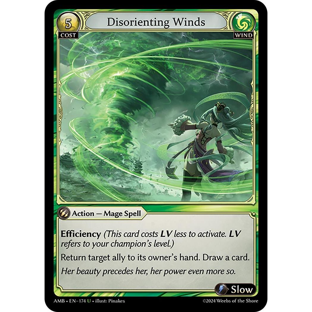Image for Disorienting Winds (174) (Mortal Ambition) - Grand Archive TCG