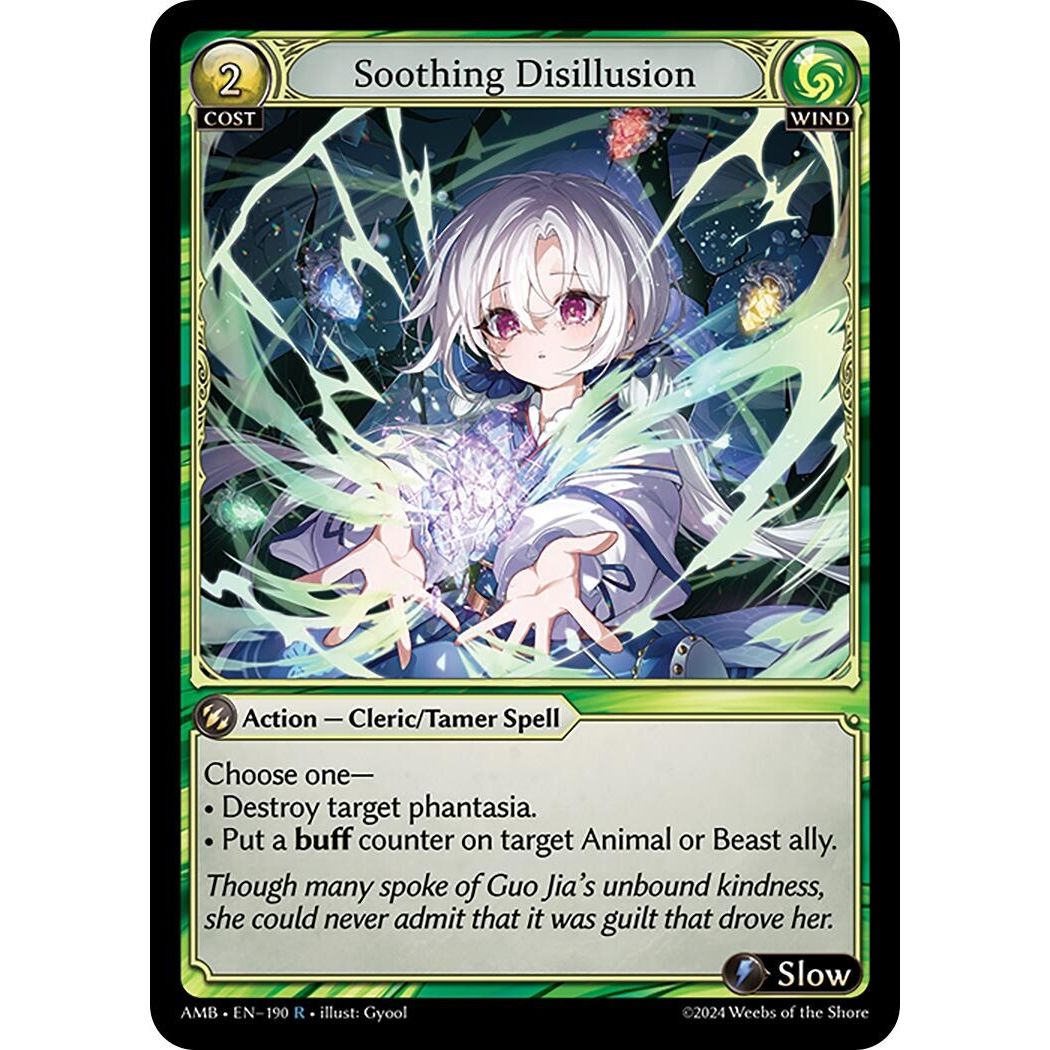 Image for Soothing Disillusion (190) (Mortal Ambition) - Grand Archive TCG