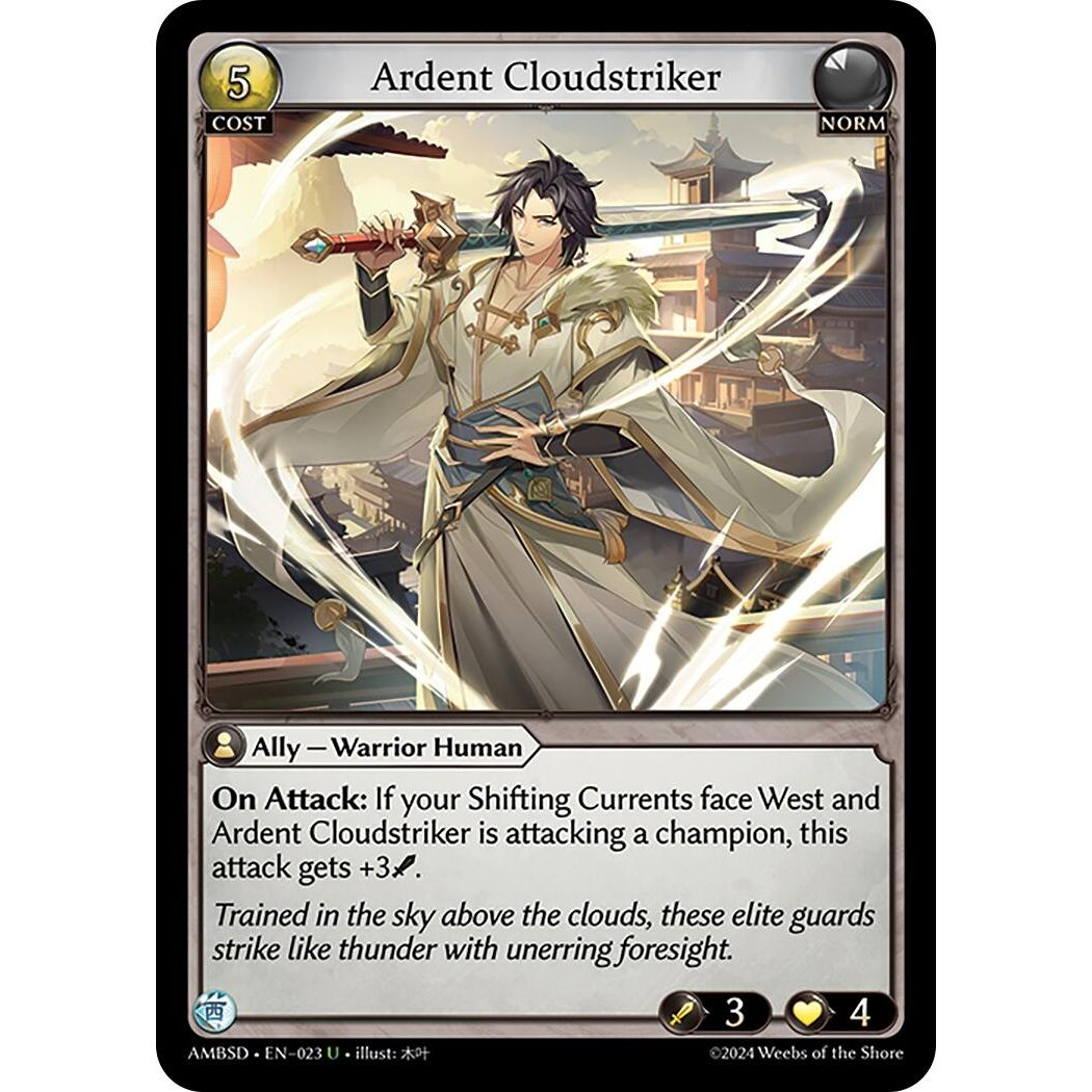 Image for Ardent Cloudstriker (023) (Mortal Ambition Starter Decks) - Grand Archive TCG