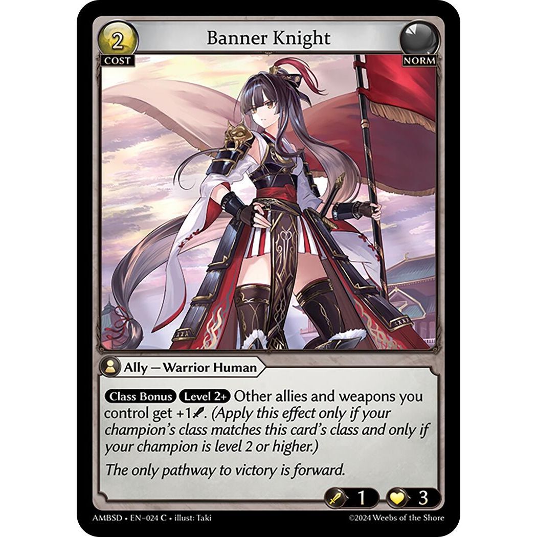 Image for Banner Knight (024) (Mortal Ambition Starter Decks) - Grand Archive TCG