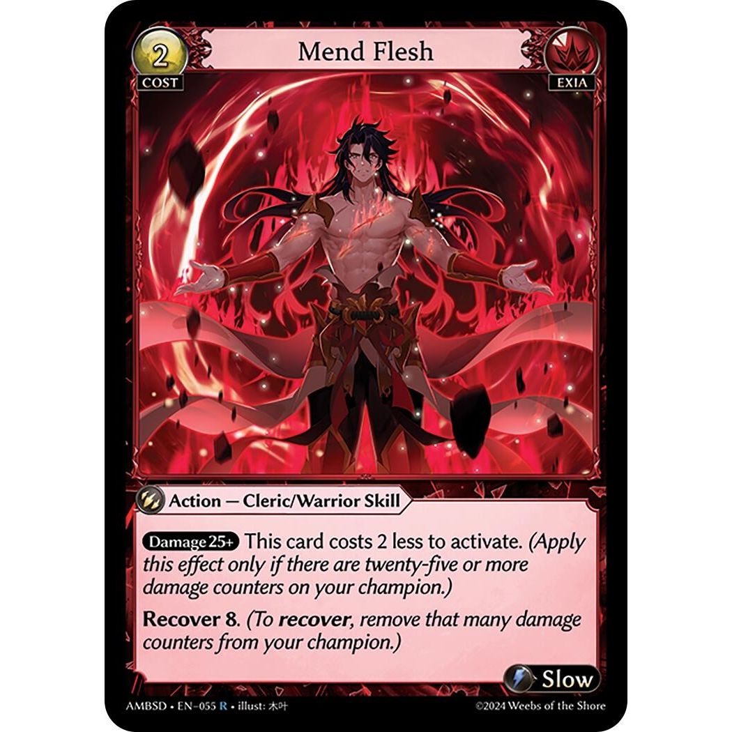 Image for Mend Flesh (055) (Mortal Ambition Starter Decks) - Grand Archive TCG
