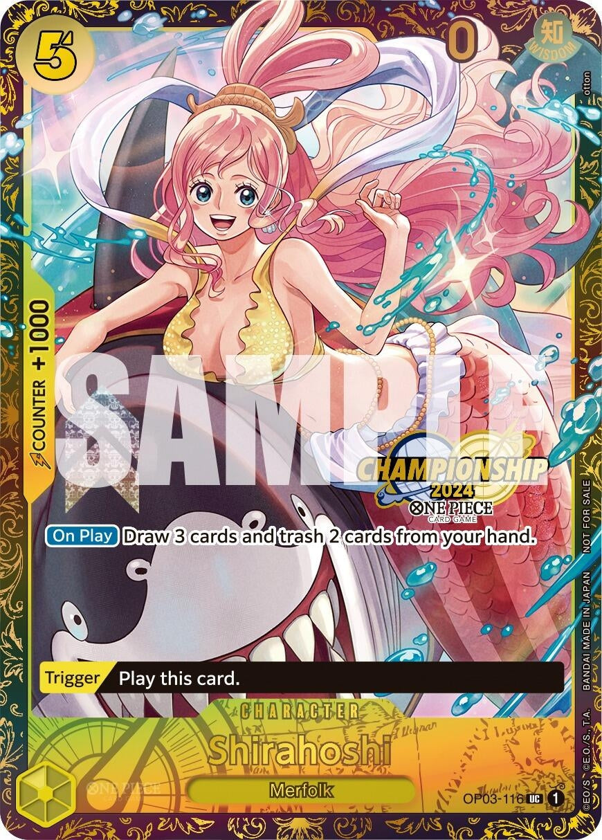 Image for Shirahoshi (October Championship 2024 Online Regional) (OP03-116) (One Piece Promotion Cards) (OP-PR) - One Piece Card Game