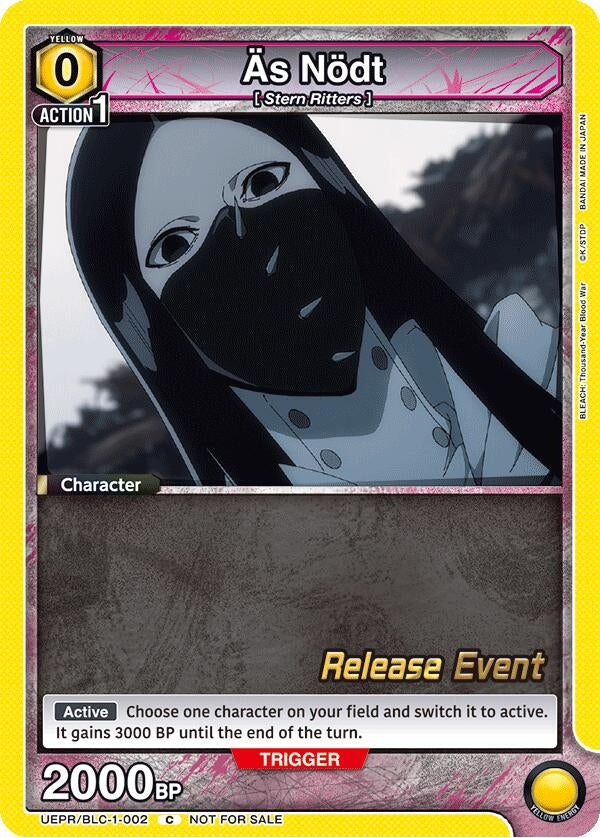 Image for As Nodt (002) (UEPR/BLC-1-002) (UE01BT: BLEACH: Thousand-Year Blood War Release Event Cards) (UE01BT_RE) - Union Arena