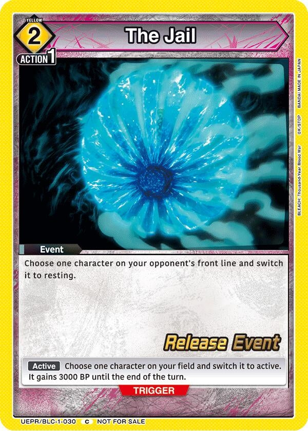 Image for The Jail (UEPR/BLC-1-030) (UE01BT: BLEACH: Thousand-Year Blood War Release Event Cards) (UE01BT_RE) - Union Arena