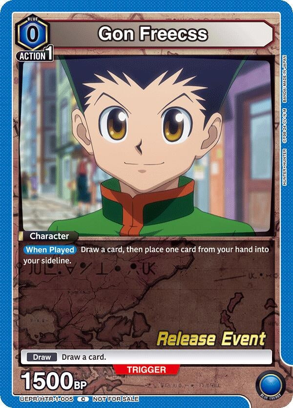 Image for Gon Freecss (005) (UEPR/HTR-1-005) (UE02BT: HUNTER X HUNTER Release Event Cards) (UE02BT_RE) - Union Arena