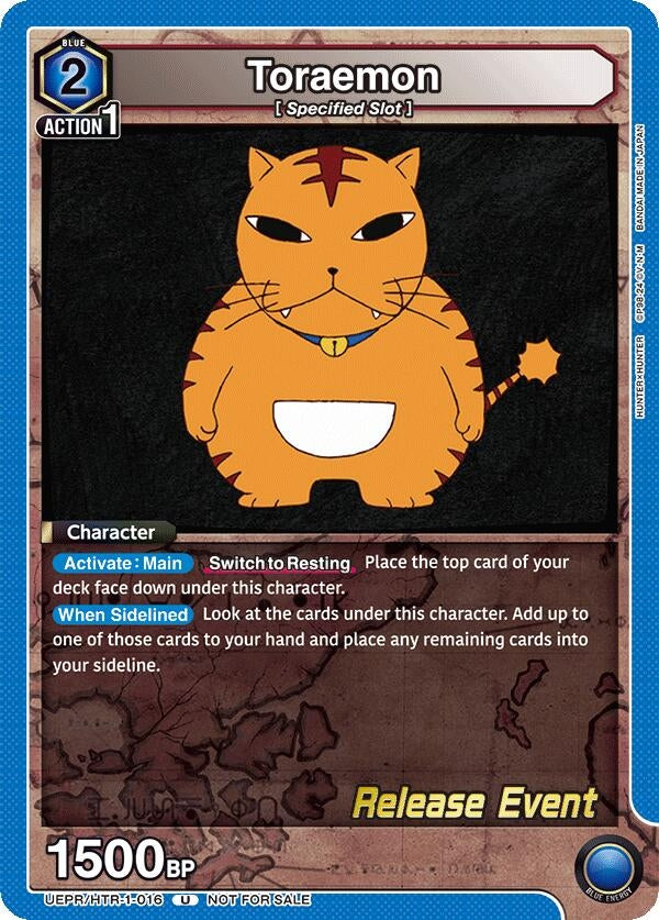 Image for Toraemon (UEPR/HTR-1-016) (UE02BT: HUNTER X HUNTER Release Event Cards) (UE02BT_RE) - Union Arena