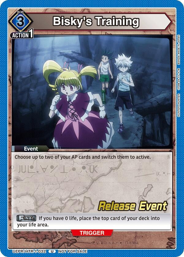 Image for Bisky's Training (UEPR/HTR-1-032) (UE02BT: HUNTER X HUNTER Release Event Cards) (UE02BT_RE) - Union Arena