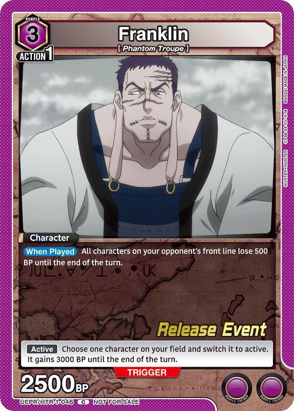 Image for Franklin (UEPR/HTR-1-046) (UE02BT: HUNTER X HUNTER Release Event Cards) (UE02BT_RE) - Union Arena