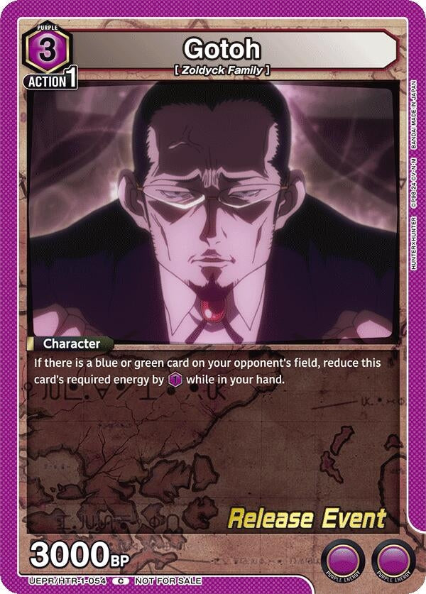 Image for Gotoh (UEPR/HTR-1-054) (UE02BT: HUNTER X HUNTER Release Event Cards) (UE02BT_RE) - Union Arena