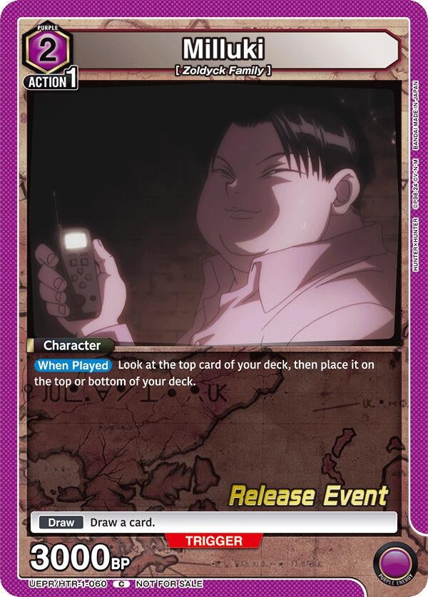 Image for Milluki (UEPR/HTR-1-060) (UE02BT: HUNTER X HUNTER Release Event Cards) (UE02BT_RE) - Union Arena