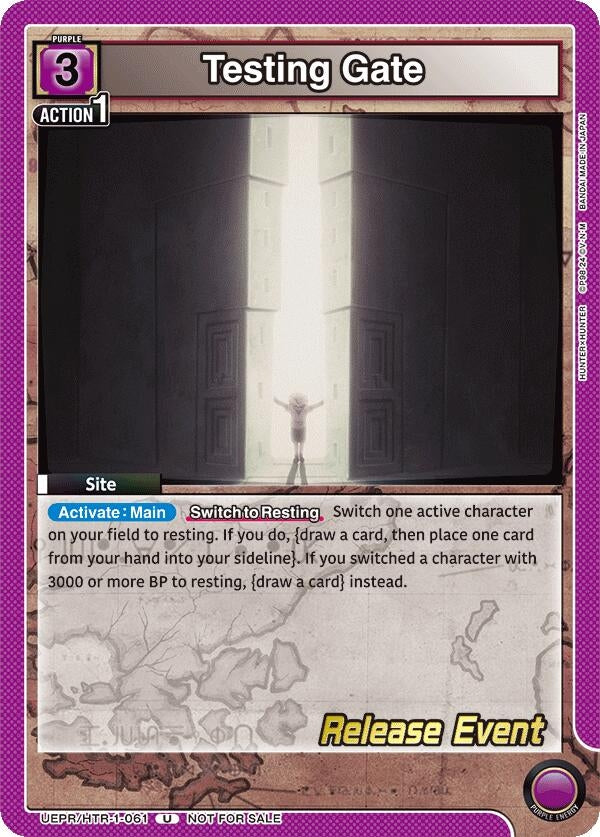 Image for Testing Gate (UEPR/HTR-1-061) (UE02BT: HUNTER X HUNTER Release Event Cards) (UE02BT_RE) - Union Arena