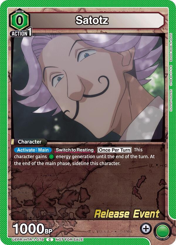 Image for Satotz (UEPR/HTR-1-079) (UE02BT: HUNTER X HUNTER Release Event Cards) (UE02BT_RE) - Union Arena
