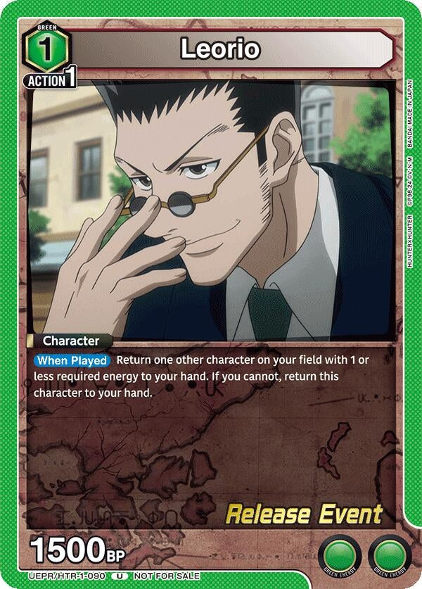 Image for Leorio (090) (UEPR/HTR-1-090) (UE02BT: HUNTER X HUNTER Release Event Cards) (UE02BT_RE) - Union Arena