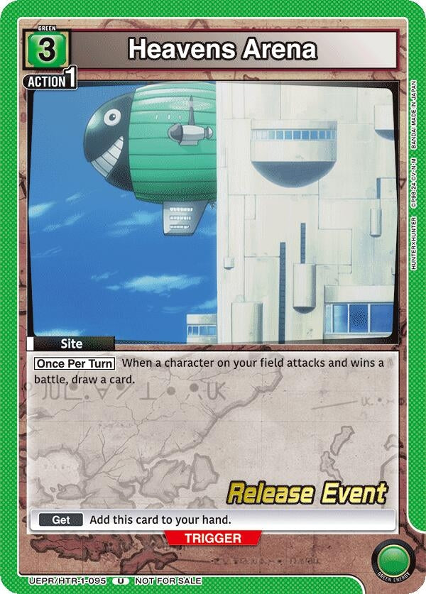 Image for Heavens Arena (UEPR/HTR-1-095) (UE02BT: HUNTER X HUNTER Release Event Cards) (UE02BT_RE) - Union Arena