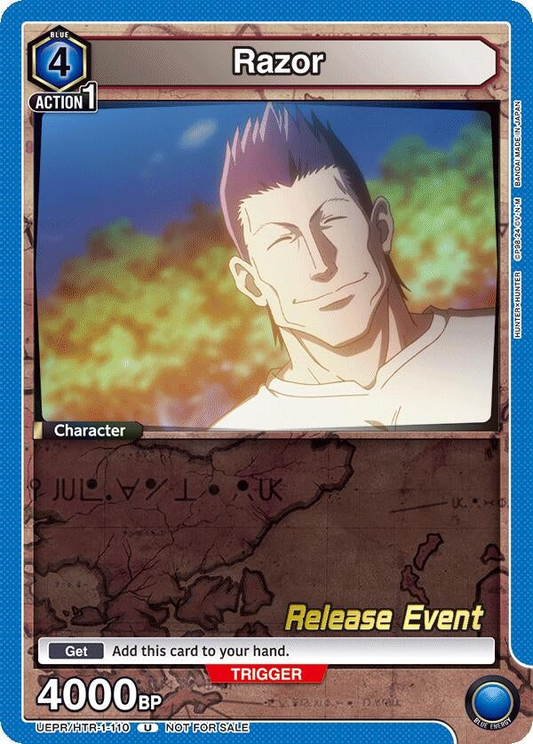 Image for Razor (110) (UEPR/HTR-1-110) (UE02BT: HUNTER X HUNTER Release Event Cards) (UE02BT_RE) - Union Arena