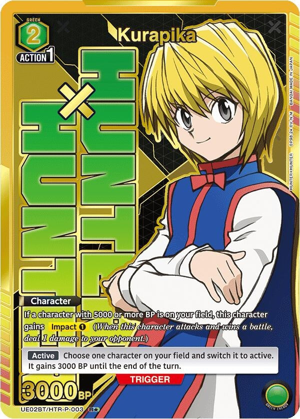 Image for Kurapika (003) (R*) (UE02BT/HTR-P-003) (UE02BT: HUNTER X HUNTER) (UE02BT) - Union Arena