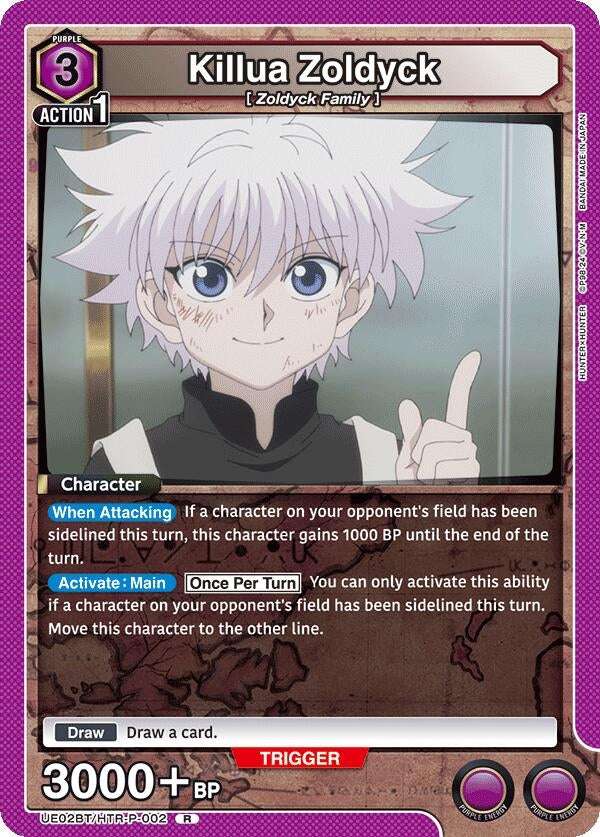 Image for Killua Zoldyck (002) (UE02BT/HTR-P-002) (UE02BT: HUNTER X HUNTER) (UE02BT) - Union Arena