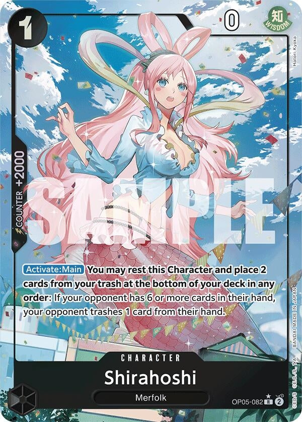 Image for Shirahoshi (OP05-082) (Full Art) (OP05-082) (Premium Booster -The Best-) (PRB-01) - One Piece Card Game
