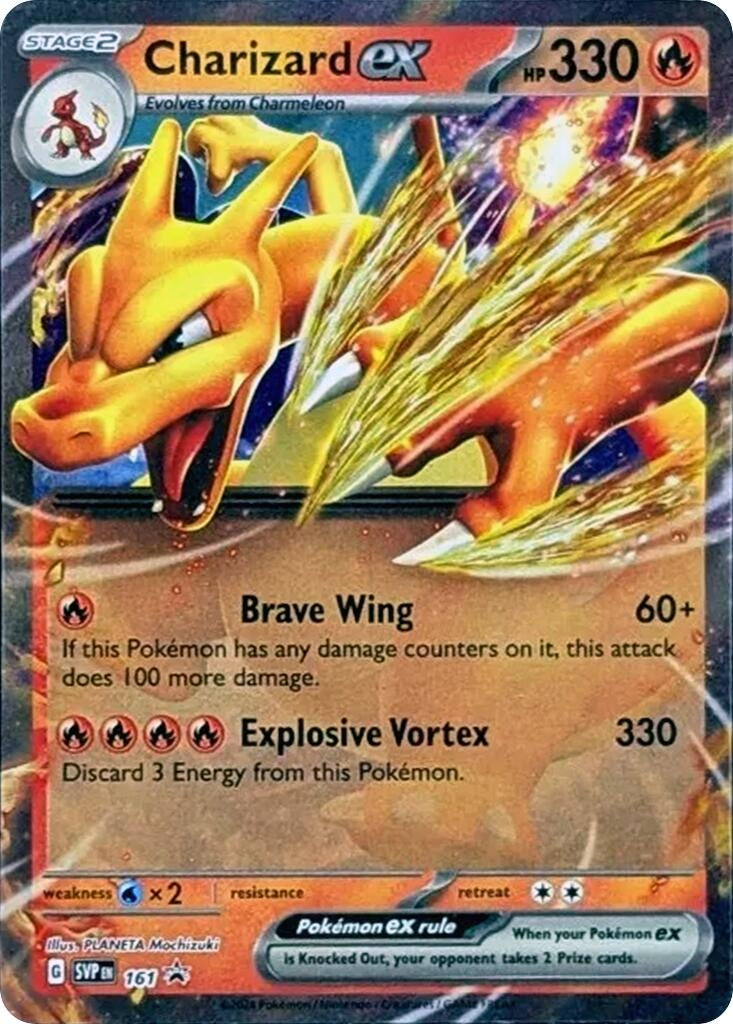 Image for Charizard ex - 161 (161) (SV: Scarlet & Violet Promo Cards) (SVP) - Pokemon