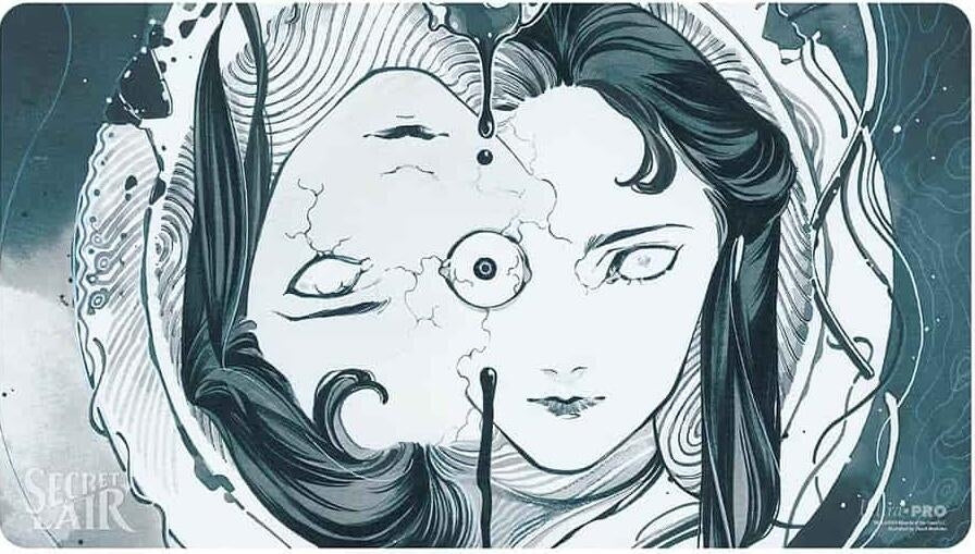 Image for Secret Lair 2024: Peach Momoko - Deep Thoughts Deep Feelings: Time Sieve Playmat for Magic: The Gathering - Playmats